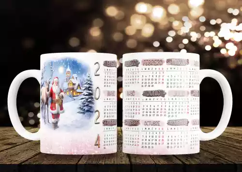 vectores plantilas SANTA CLAUS ,NAVIDAD,FESTIVIDAD,CALENDARIO,
